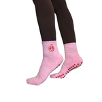 Pomegranate Ankle Grip Socks. Free Shipping