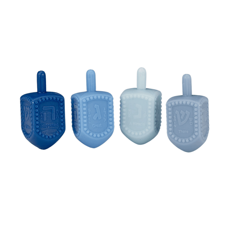 Shades of Blue Dreidels, 25 pack