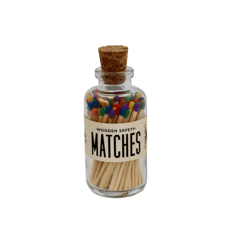 Rainbow Colored Matches