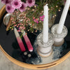 Speckle Ceramic Shabbat Candlestick (sold individually)