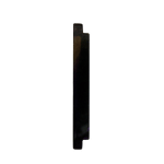 Black and Purple Stone Mezuzah with Gold Shin, 5 inch